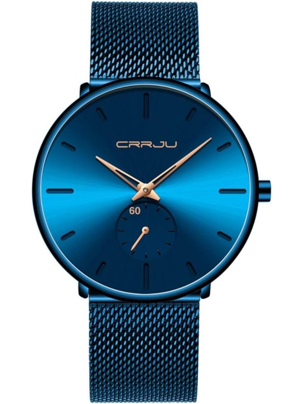 Ultra-Thin Minimalist Waterproof Men's Watch - Stylish Unisex Dress Timepiece